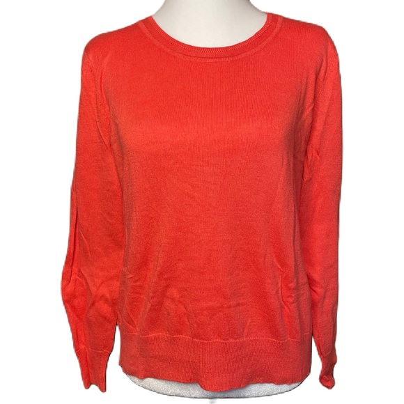 Worthington Women’s Coral Crewneck Pullover Sweater Large Petite - Picture 1 of 9